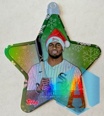 2021 Topps Holiday Star Ornament Luis Robert #WHO-LR Die Cut